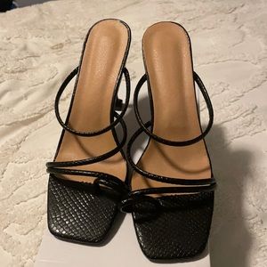 SHEIN Black Heels